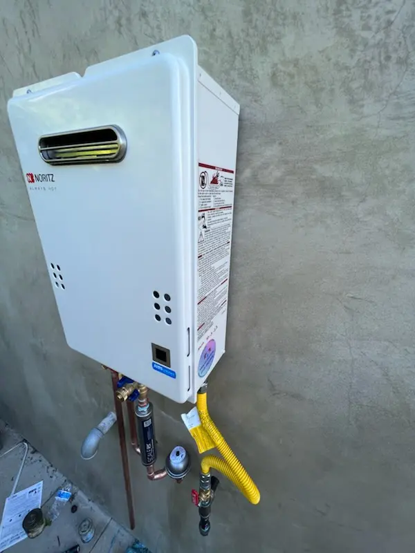 Tankless water heater installation for Winters Run homes